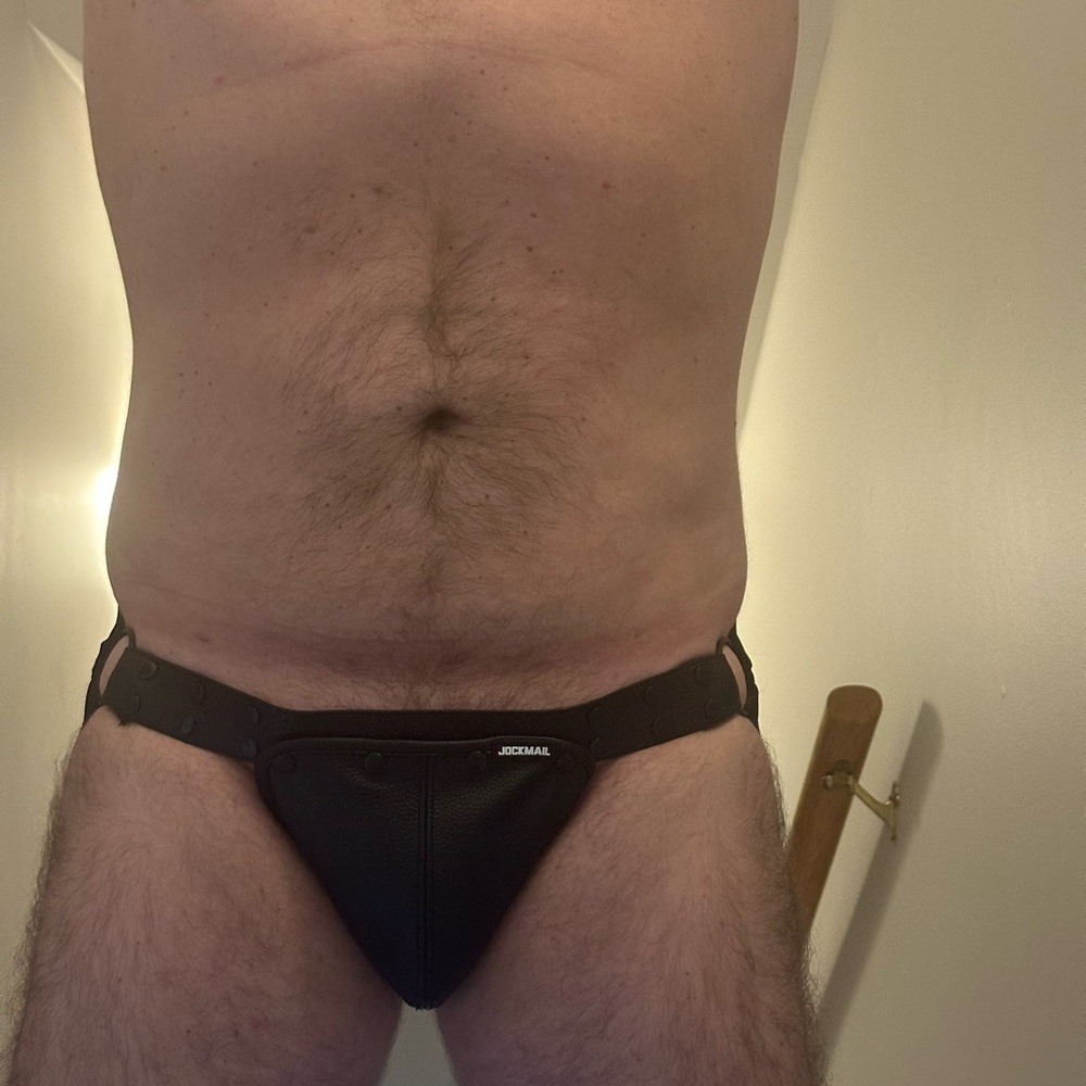 Black Men's Jockstrap